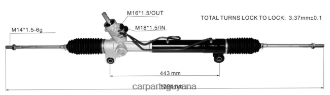auto supply Guyana V8D68H2706 Power Steering Rack 96626519 96626518 04817547 96626520 CHEVROLET