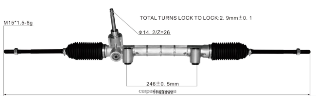 auto parts wholesale near me V8D68H2800 Power Steering Rack 52044921 52044919 520449190 FIAT