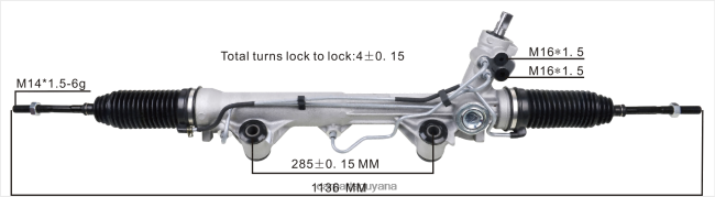 auto parts Guyana V8D68H2665 Power Steering Rack F87Z-3504-LC/RM FORD