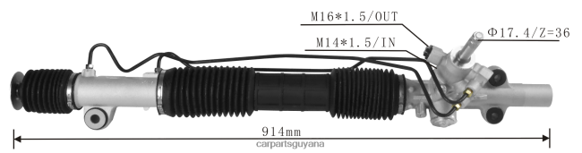 car parts for sale in Guyana V8D68H2534 Power Steering Rack 53606-S5A-J01 HONDA