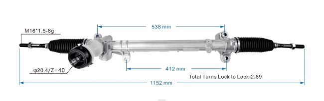 auto parts Guyana V8D68H2745 Power Steering Rack 56500-C1000 56500-C3000 56500-D4000 56500-E6000 56500-D4800 HYUNDAI/KIA