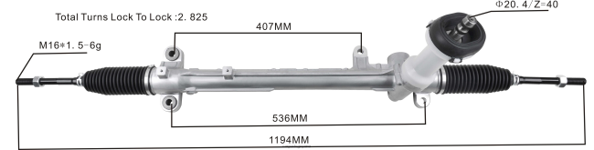 auto parts store in Guyana V8D68H2727 Power Steering Rack 56500-C5100 HYUNDAI/KIA