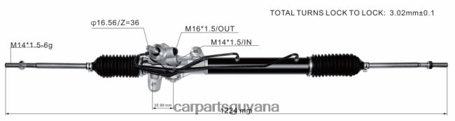 auto supply Guyana V8D68H2766 Power Steering Rack 57700-1C100 57700-1C080 HYUNDAI/KIA