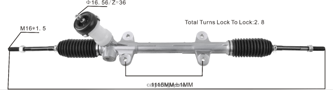 car accessories Guyana V8D68H2722 Power Steering Rack 56500-1X500 HYUNDAI/KIA
