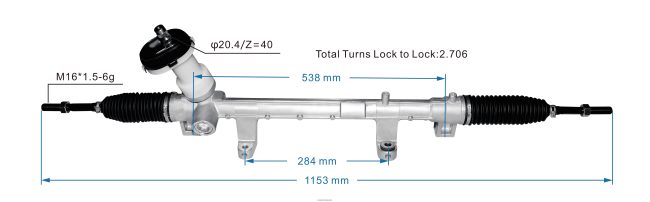 car parts Guyana V8D68H2751 Power Steering Rack 56500-D3000 56500D3500 56500-D7000 HYUNDAI/KIA