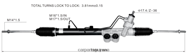 auto spare parts Guyana V8D68H2608 Power Steering Rack 8-97946131-0 ISUZU