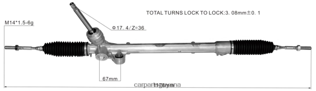 auto parts Guyana V8D68H2635 Power Steering Rack TK48-32-110A TK48-32-110B TK48-32-110C MAZDA