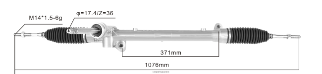 auto parts store in Guyana V8D68H2637 Power Steering Rack DA6A-32-110A MAZDA