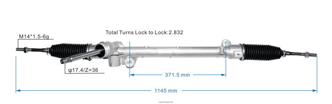 auto parts wholesale near me V8D68H2640 Power Steering Rack BELG-32-110A BCKA-32-110A/B MAZDA