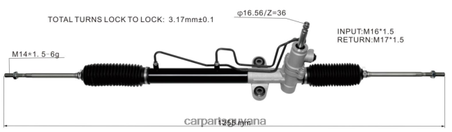 auto parts store in Guyana V8D68H2547 Power Steering Rack MR961356 MITSUBISHI