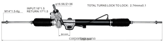auto spare parts Guyana V8D68H2548 Power Steering Rack MR961357 4410A323 MITSUBISHI