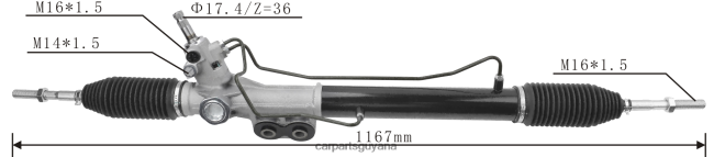 auto parts Guyana V8D68H2585 Power Steering Rack 49200-3X03A NISSAN