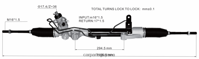 auto parts store in Guyana V8D68H2577 Power Steering Rack 49001-3KA0A 49001-5AA0A NISSAN