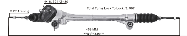 royal link auto parts Guyana V8D68H2579 Power Steering Rack 48001-5RF0A 48001-5RB0B 48001-5EE0A 71705-05900 NISSAN