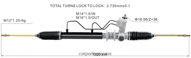 car accessories Guyana V8D68H2652 Power Steering Rack MB682055 PW824267 PROTON/PERODUA