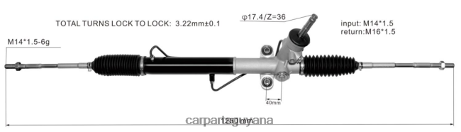 auto parts Guyana V8D68H2815 Power Steering Rack 34110SC011 SUBARU