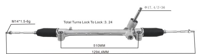 royal link auto parts Guyana V8D68H2619 Power Steering Rack 48500-73R00-000 SUZUKI