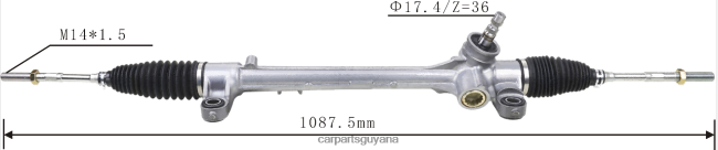 auto parts store in Guyana V8D68H2477 Power Steering Rack 45510-12460 45510-02200 TOYOTA