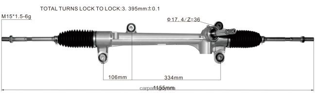 auto parts wholesale near me V8D68H2510 Power Steering Rack 45510-28122 TOYOTA