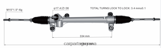 auto supply Guyana V8D68H2436 Power Steering Rack 45510-68060 TOYOTA