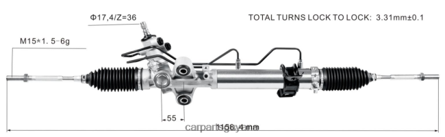 car parts for sale in Guyana V8D68H2484 Power Steering Rack 44200-26470 TOYOTA