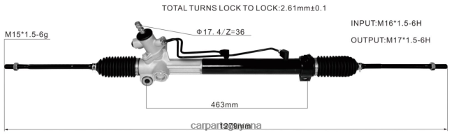 royal link auto parts Guyana V8D68H2459 Power Steering Rack 44250-48051 44250-48050 44200-48051 TOYOTA