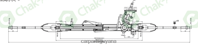 auto spare parts Guyana V8D68H2428 Power Steering Rack 5u1422055e VOLKSWAGEN