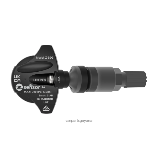 X626HV1391 car parts store in guyana Holden OE Replacement TPMS Sensor - OE P/N 95712232, 13598773 Freq 433Mhz Metal Valve Stem - Dark Gray