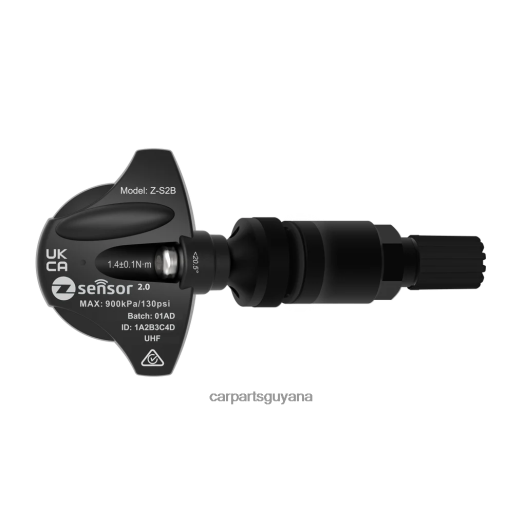 X626HV1545 auto parts store in guyana BMW OE Replacement TPMS Sensor - OE P/N 36106856209 Freq 433Mhz Metal Valve Stem - Black